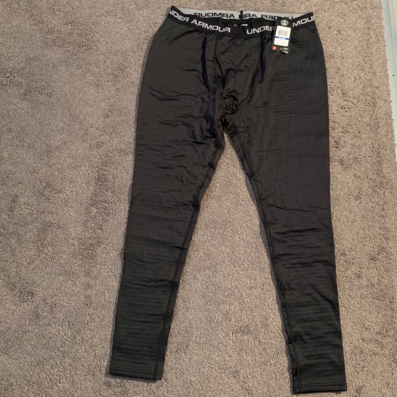 Under Armour Mens 3.0 Cold Gear Legging Pants - Picture 2 of 3